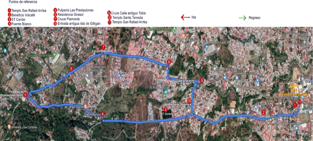 Recorrido Caminata Caminando con tu mascota